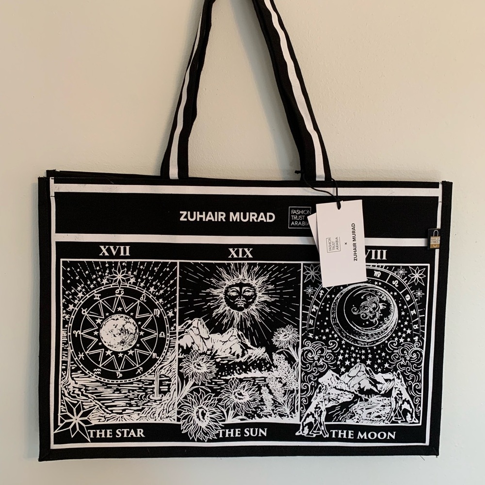 Zuhair Murad Tote Bag Black New .